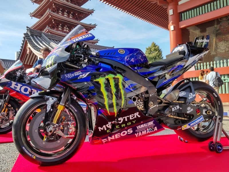 Yamaha YZR-M1 (#20 Fabio Quartararo) at "MotoGP in Tokyo".
