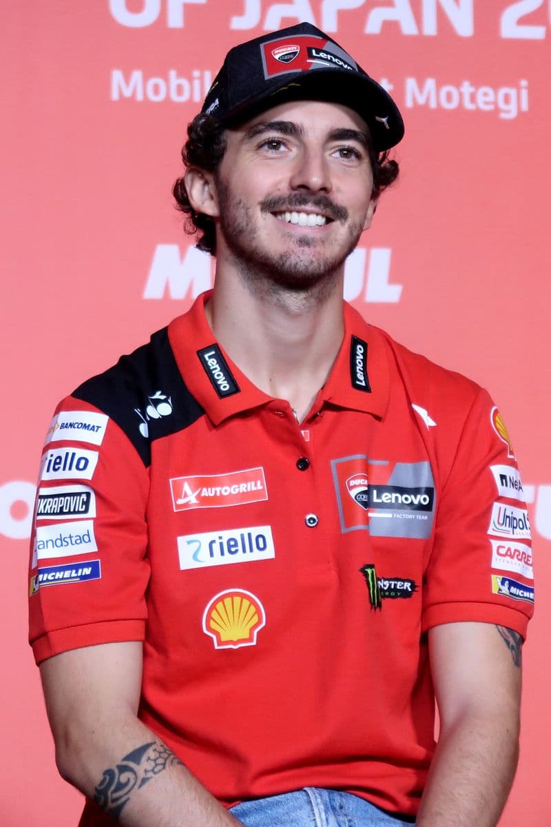 Francesco 'Pecco' Bagnaia at the 2023 Japanese motorcycle Grand Prix