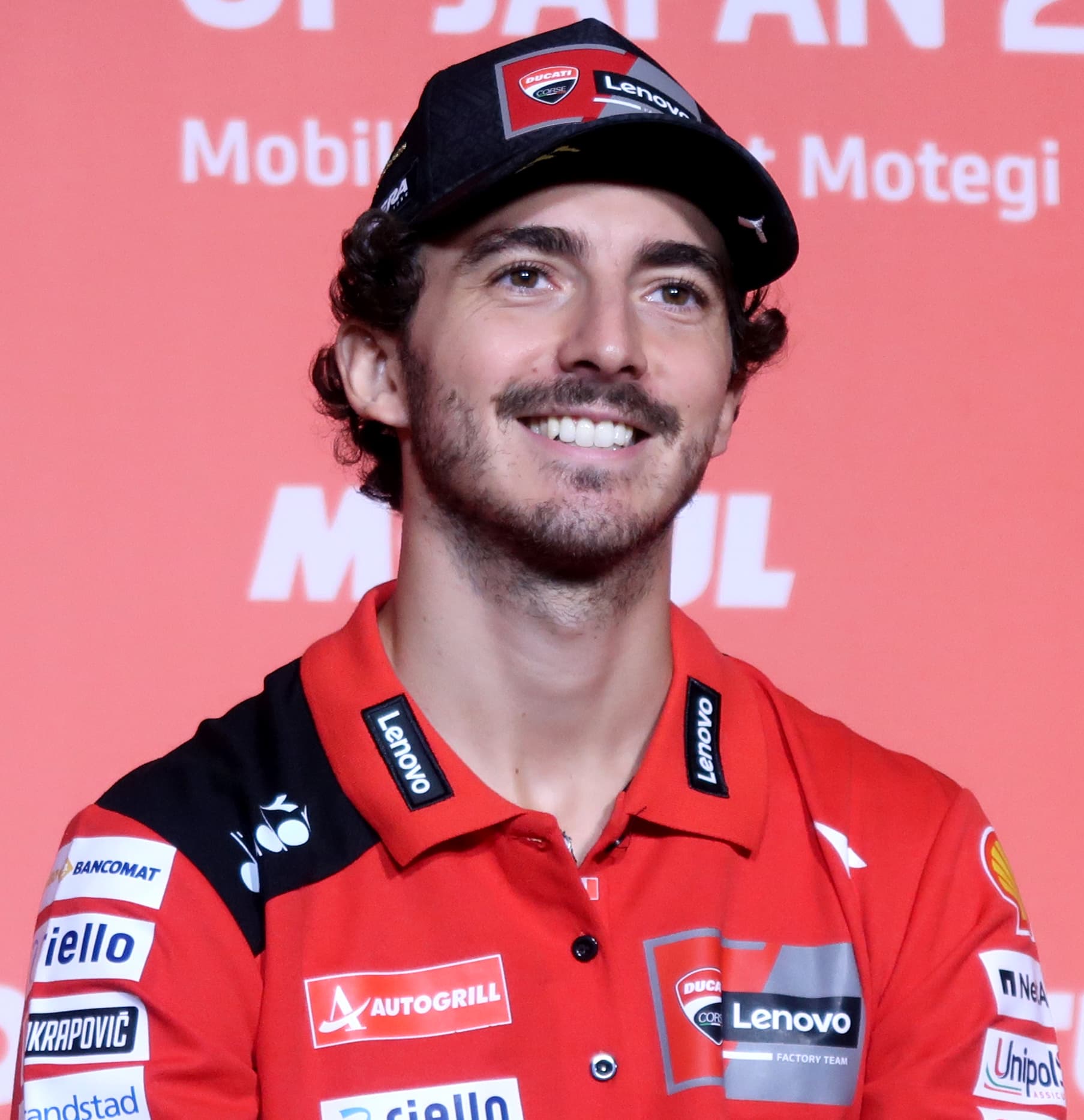 Francesco 'Pecco' Bagnaia at the 2023 Japanese motorcycle Grand Prix